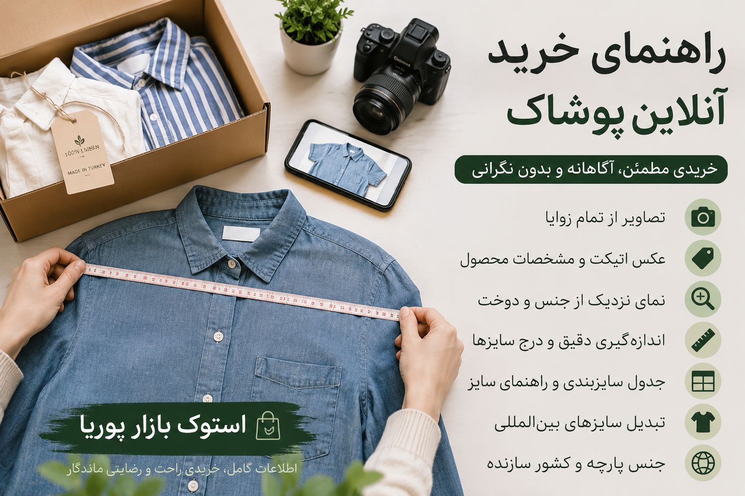 راهنمای خرید اینترنتی لباس | چگونه یک انتخاب مطمئن، آگاهانه و بدون دردسر داشته باشیم؟
