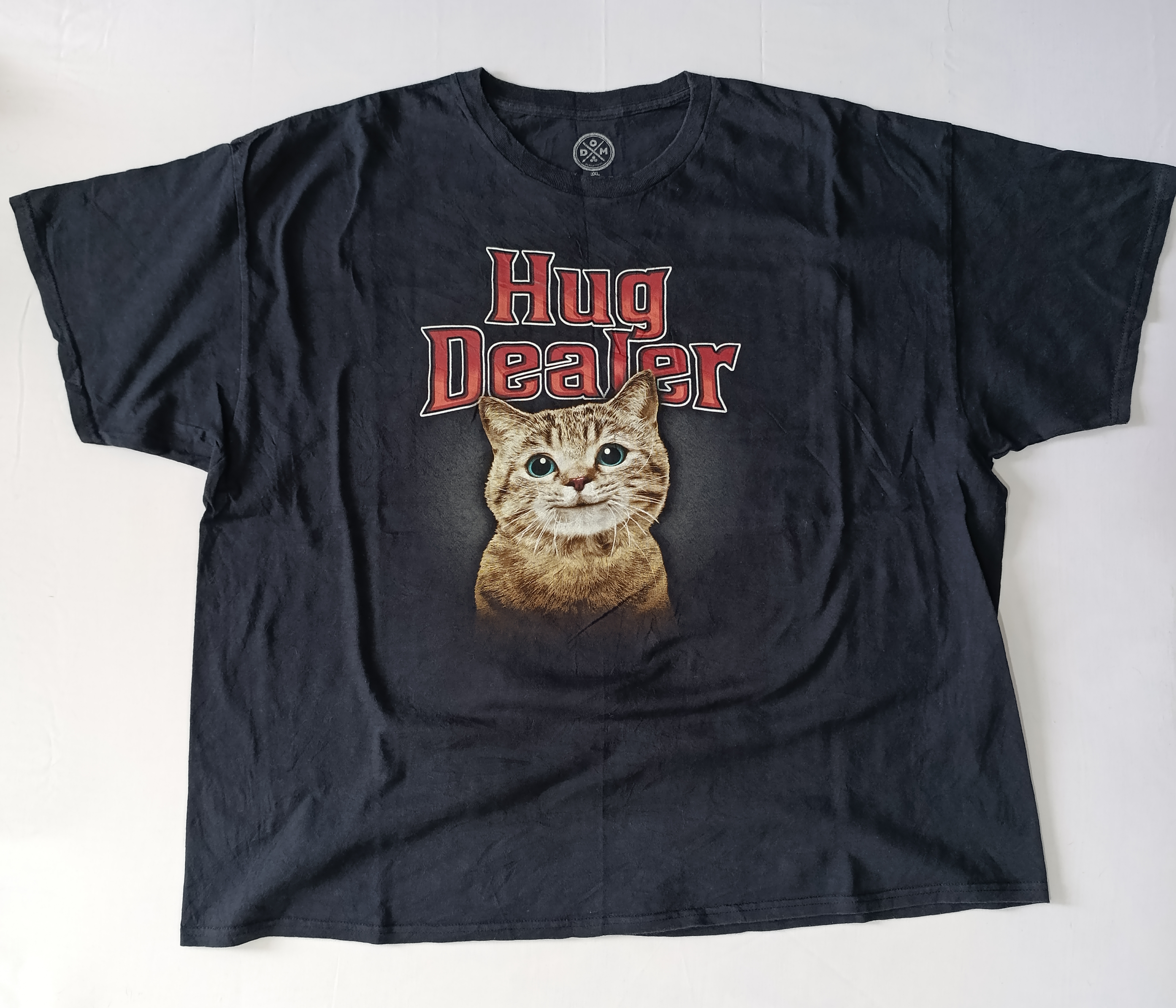 تی شرت مردانه برند HUG DEALER استوک اورجینال رنگ مشکی