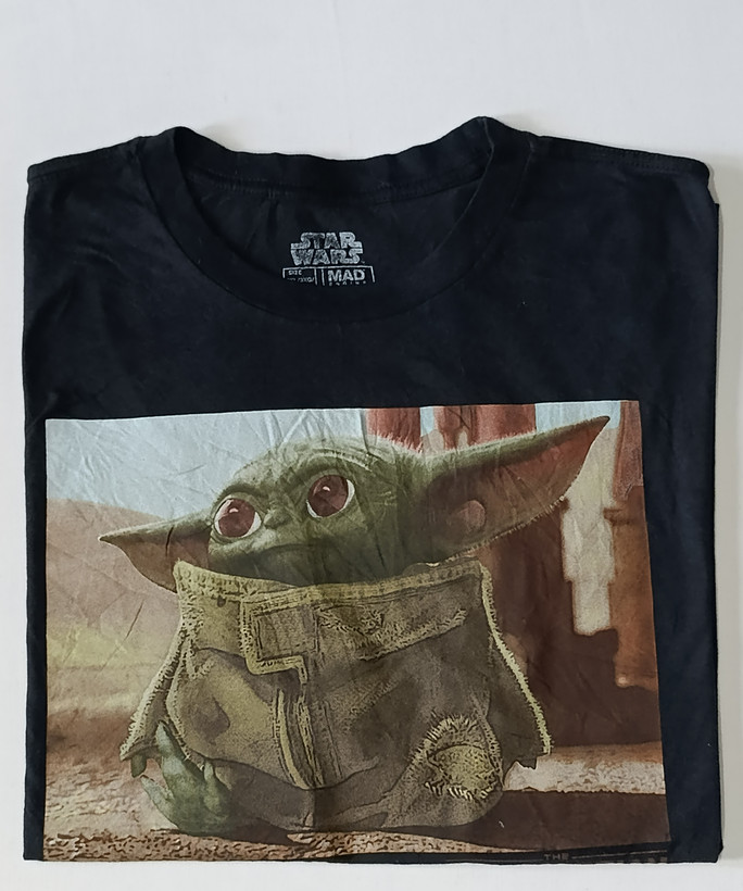 تی شرت مردانه برند STAR WARS استوک اورجینال رنگ مشکی