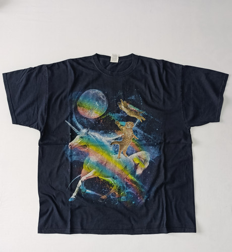 تی شرت مردانه برند فرویت اف د لووم FRUIT OF THE LOOM استوک اورجینال رنگ مشکی