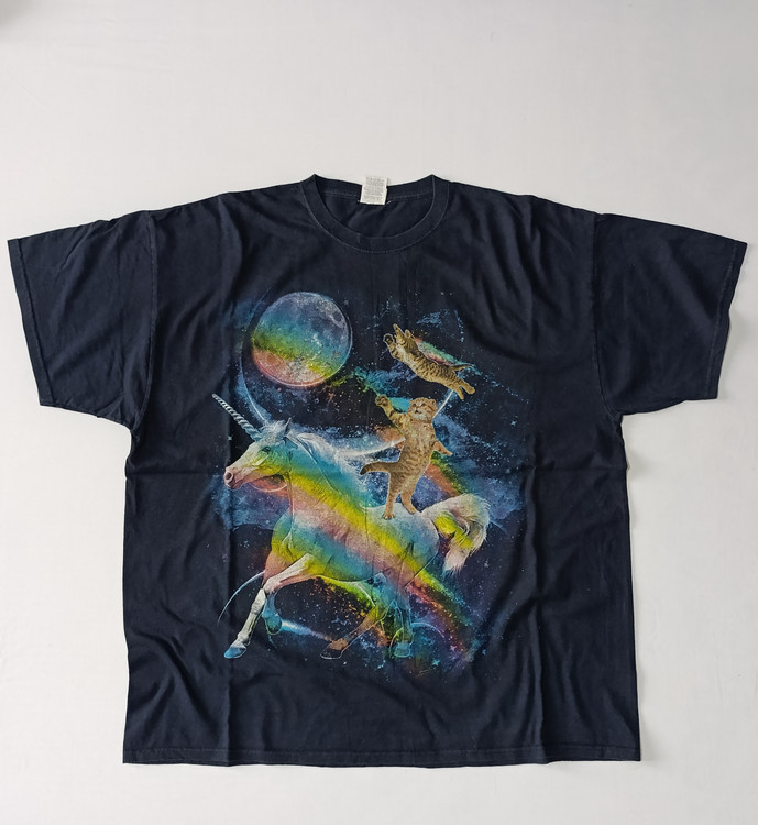 تی شرت مردانه برند فرویت اف د لووم FRUIT OF THE LOOM استوک اورجینال رنگ مشکی