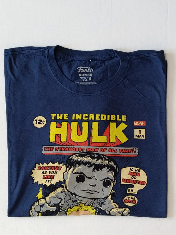 تی شرت مردانه برند مارول استودیوز MARVEL STUDIOS استوک اورجینال رنگ سرمه ای
