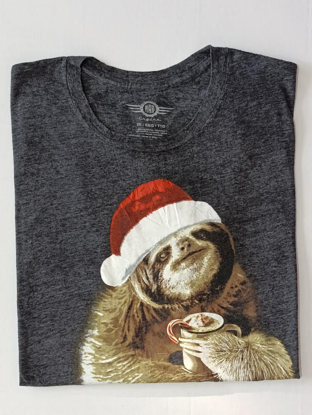 تی شرت زنانه برند MAD ENGINE استوک اورجینال رنگ خاکستری