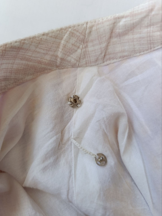 پیراهن مجلسی زنانه لینن برند جی کرو J.CREW استوک اورجینال طرح دار