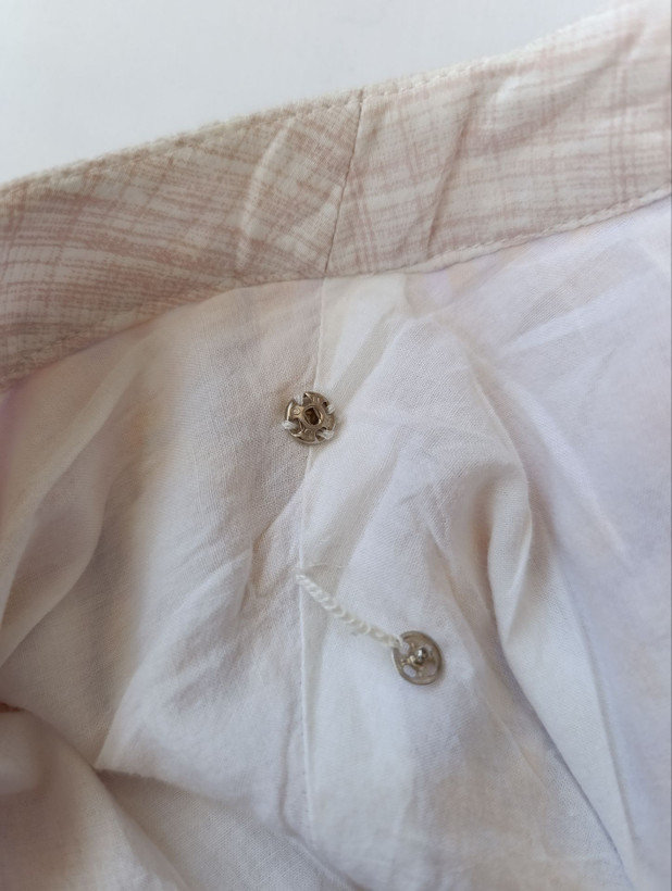 پیراهن مجلسی زنانه لینن برند جی کرو J.CREW استوک اورجینال طرحدار