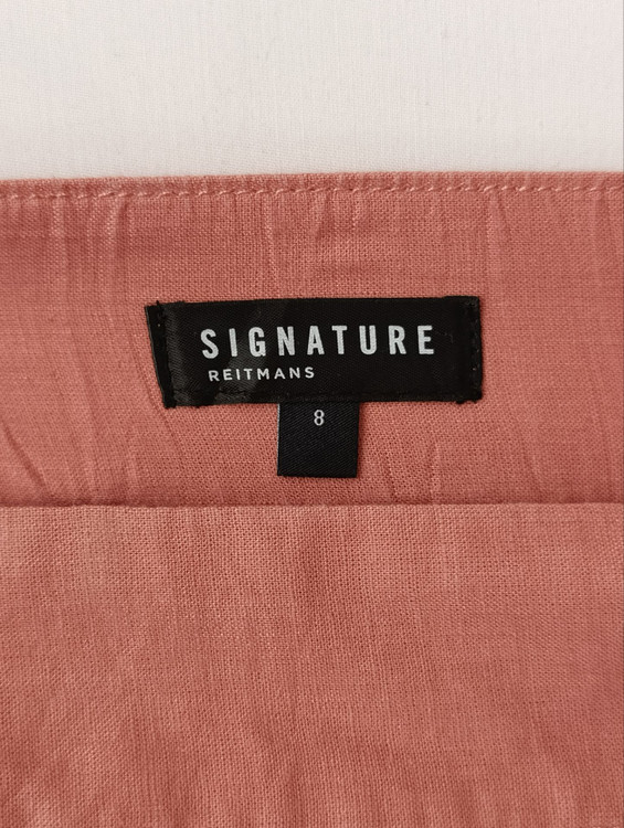 دامن تک لینن زنانه برند سیگناتور SIGNATURE - استوک اورجینال