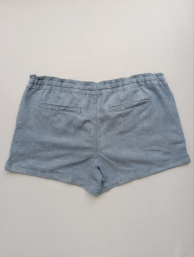 شلوارک زنانه لینن برند OLD NAVY استوک اورجینال خوش رنگ نمای پشت