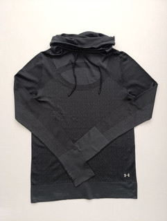 لباس ورزشی مردانه برند UNDER ARMOUR استوک اورجینال رنگ خاکستری نمای جلو
