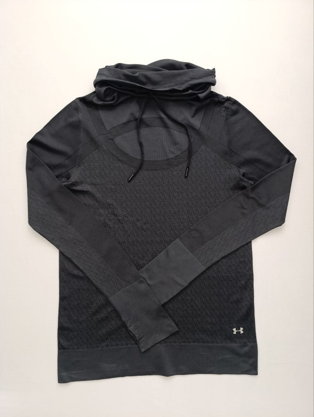 لباس ورزشی مردانه برند UNDER ARMOUR استوک اورجینال رنگ خاکستری نمای جلو