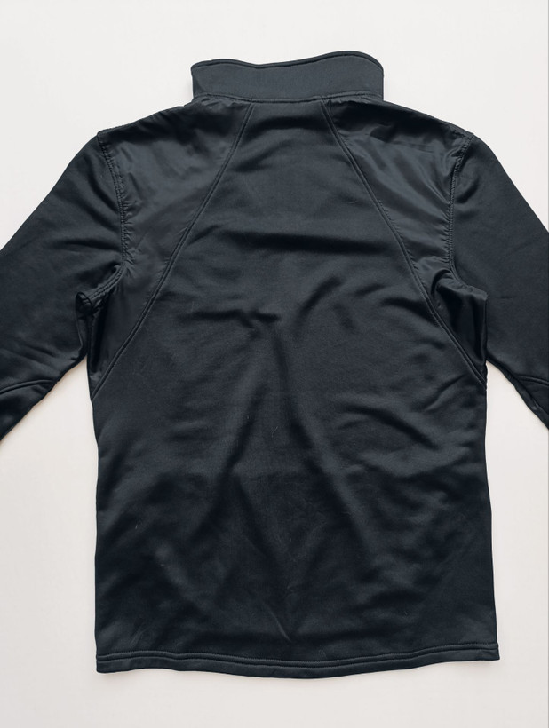 بلوز ورزشی مردانه برند UNDER ARMOUR استوک اورجینال نیم زیپ نمای پشت