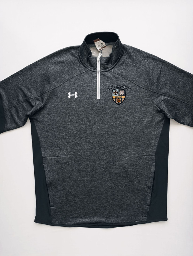 بلوز ورزشی مردانه برند UNDER ARMOUR استوک اورجینال نیم زیپ نمای اصلی و جلو
