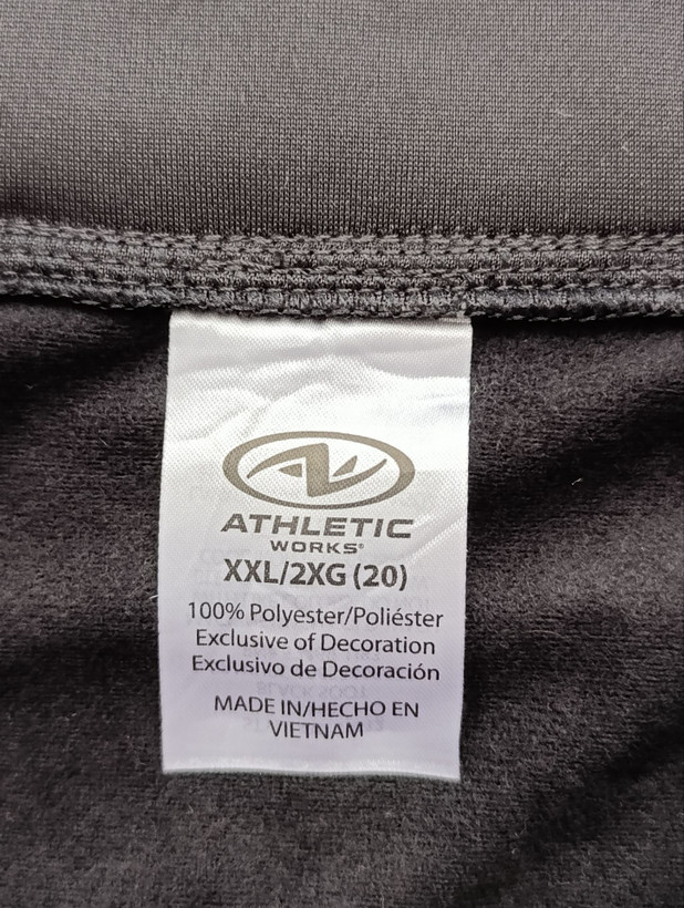 سویشرت ورزشی مردانه ATHLETIC استوک اورجینال رنگ مشکی
