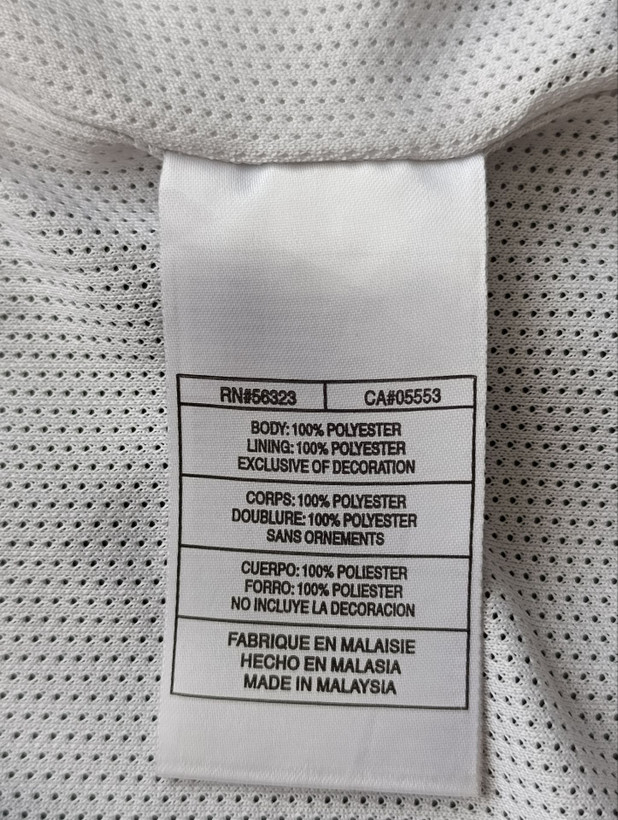بادگیر زنانه برند NIKE استوک اورجینال رنگ مشکی نمای اتیکت مشخصات