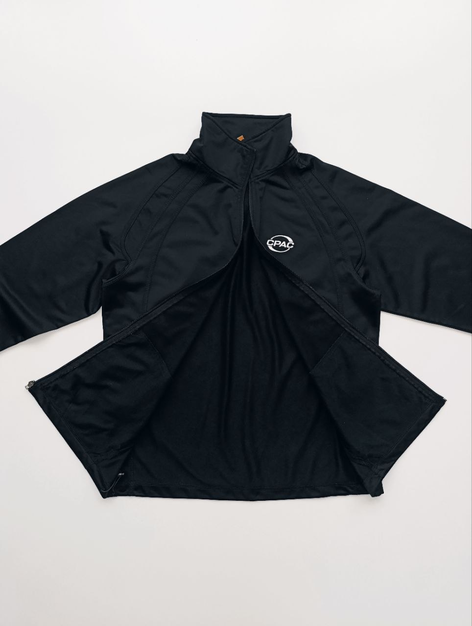 سویشرت ورزشی مردانه برند SPORT-TEK استوک اورجینال رنگ مشکی نمای داخلی محصول