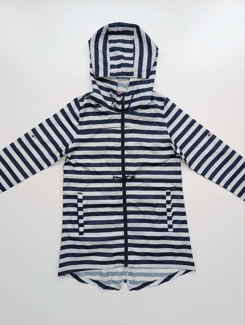 بادگیر زنانه برند PARKA IN A POCKET استوک اورجینال ضدآب نمای اتیکت مشخصات نمای اصلی