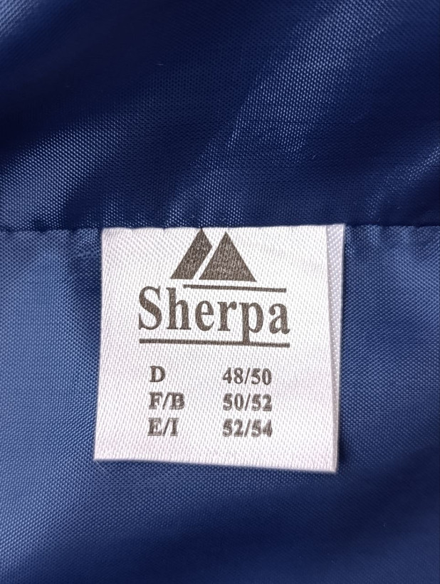 بادگیر مردانه برند SHERPA استوک اورجینال ضدآب نمای اتیکت برند
