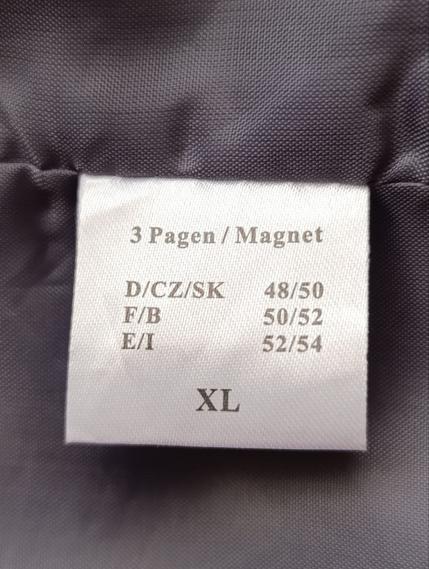 بادگیر مردانه برند MAGNET استوک اورجینال دولایه نمای اتیکت مشخصات