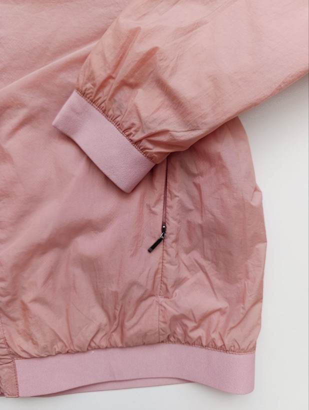 بادگیر زنانه برند H&M استوک اورجینال کلاهدار نمای سرآستین و جیب