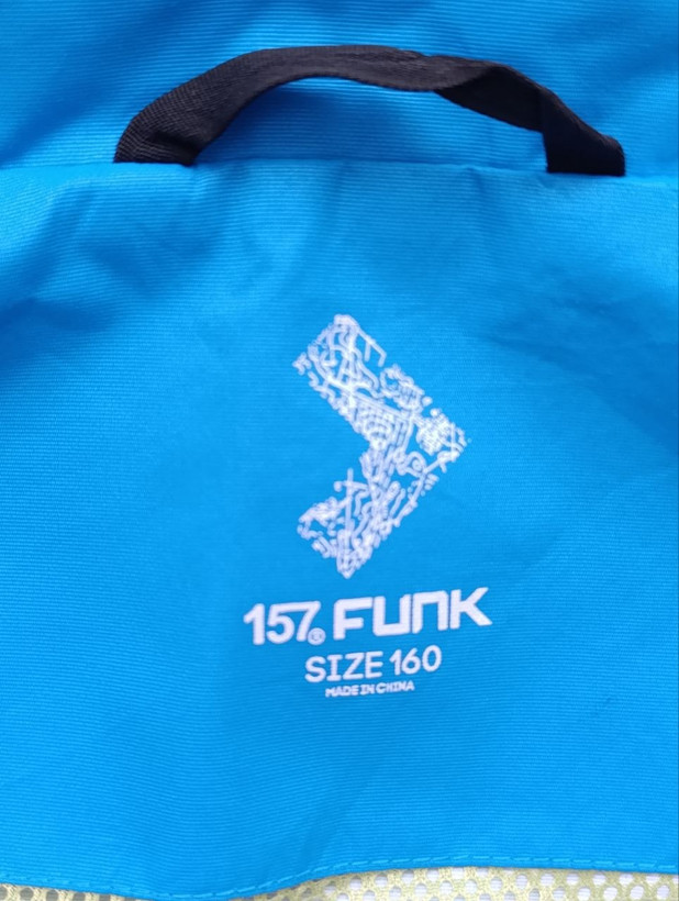 بادگیر زنانه برند 157FUNK استوک اورجینال کلاهدار نمای اتیکت برند