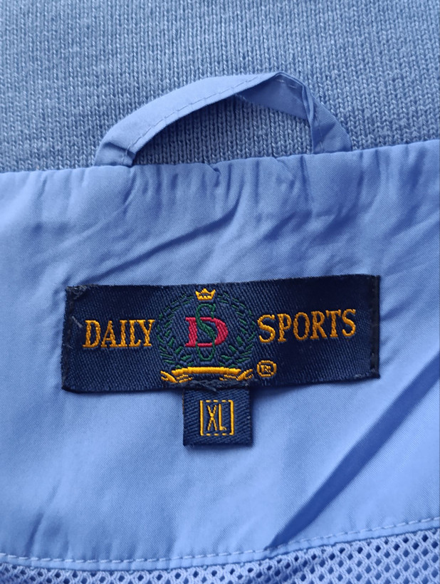بادگیر مردانه برند DAILY SPORTS استوک اورجینال دولایه نمای اتیکت برند