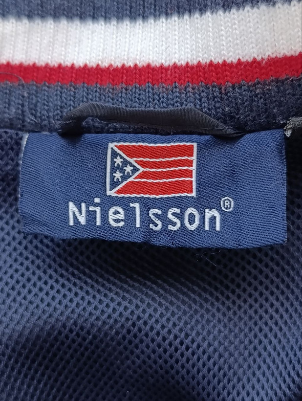 بادگیر مردانه برند NIELSSON استوک اورجینال دولایه نمای اتیکت نام برند